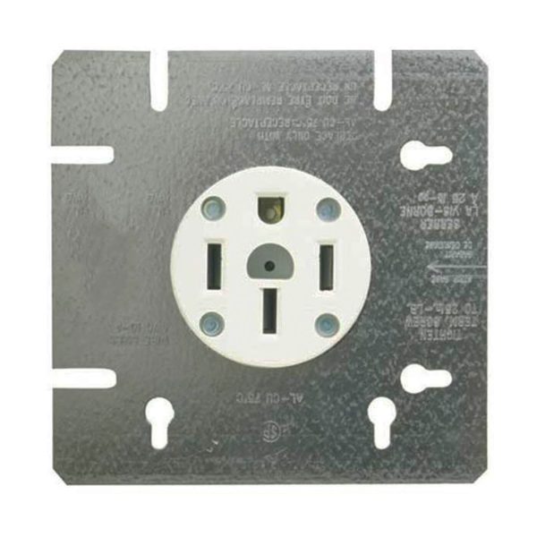 Receptacle and Plate 50-6215