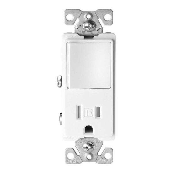 Combo Switch Receptacle Tamper Resistant EA274W-D