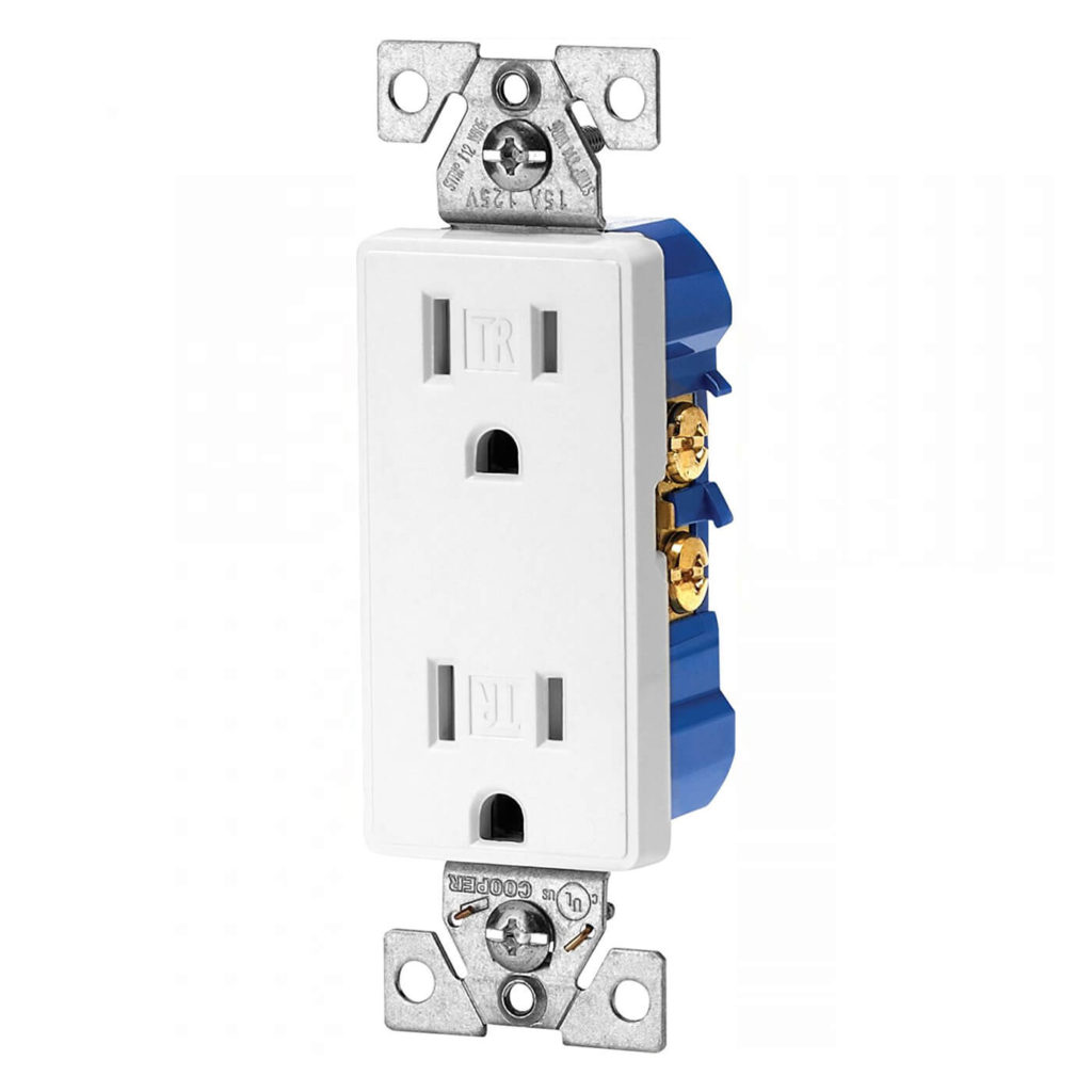 Receptacle Duplex Tamper Resistant 501012WTR G & G General Supply