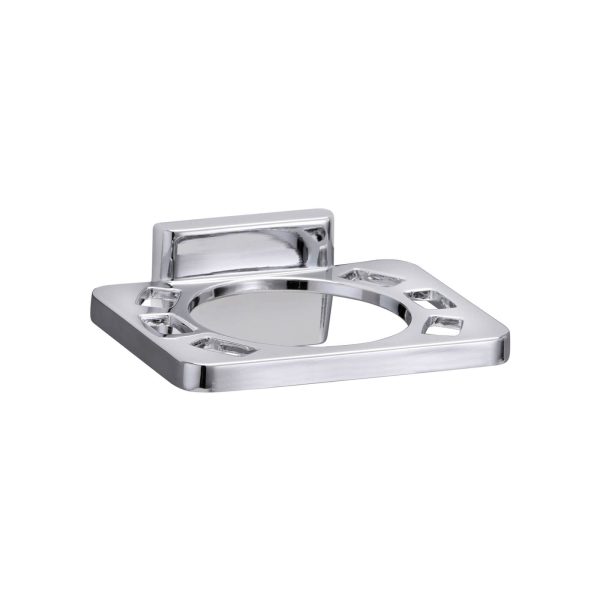 Sunglow Toothbrush & Tumbler Holder Polished Chrome 02-D9405