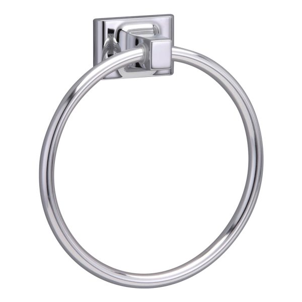 Sunglow Towel Ring Polished Chrome 02-D9404