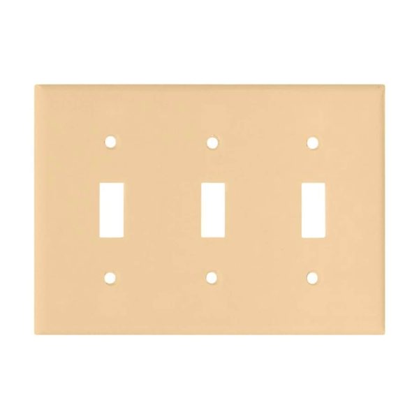 Toggle Wall Plate 3 Gang 50-2025