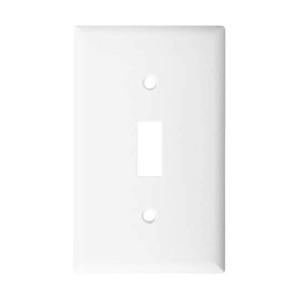 Toggle Wall Plate 1 Gang 50-2010W