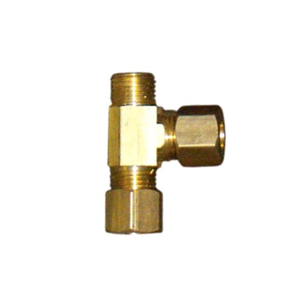 Brass Compress Tee 7-646