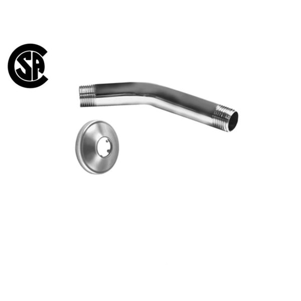 Shower Arm Brass with Flange 18-1030