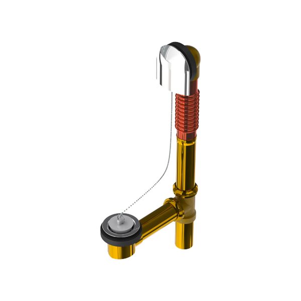Waste And Overflow Plug & Chain 24-1059