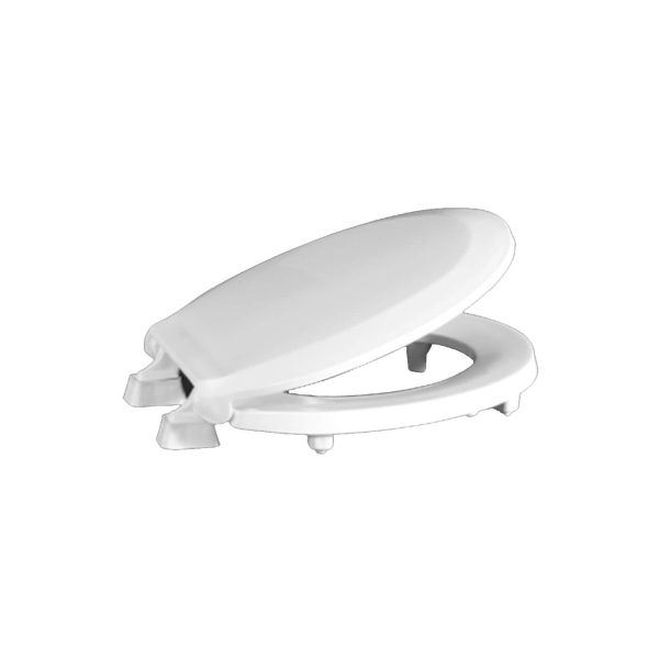 Raised Toilet Seat Round Closet White SCP-14