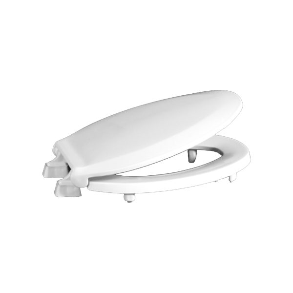 Raised Toilet Seat Round Closet White SCP-30