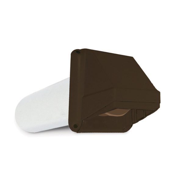 Brown Vent Hood Plastic 4" 76-0011