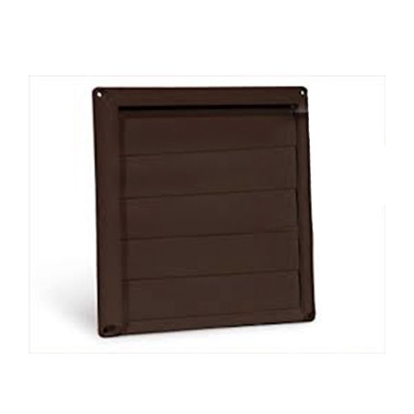 Brown Louvered Vent Cap 4" 76-0073