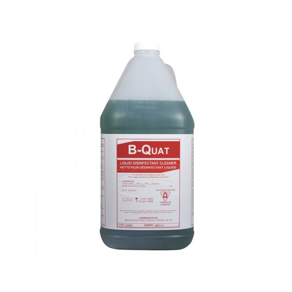 Vision B-Quad Disinfectant Cleaner Sanitizer 4 L W52443