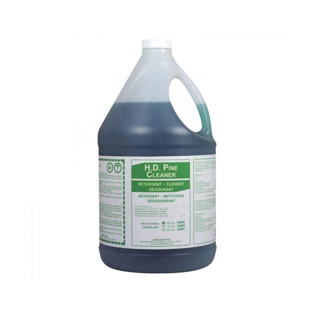 HD Pine Cleaner Detergent, Cleaner, Deodorant 3.78 L W57243 G & G