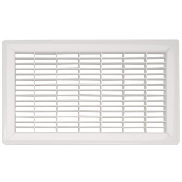 Floor Grill White 6" x 14" 76-8312