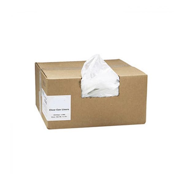 Garbage Bags 35" x 50" Strong 2 MM Clear 200 x CS 35x50-STCL