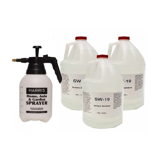 Pump & Go Surface Sanitizer Kit